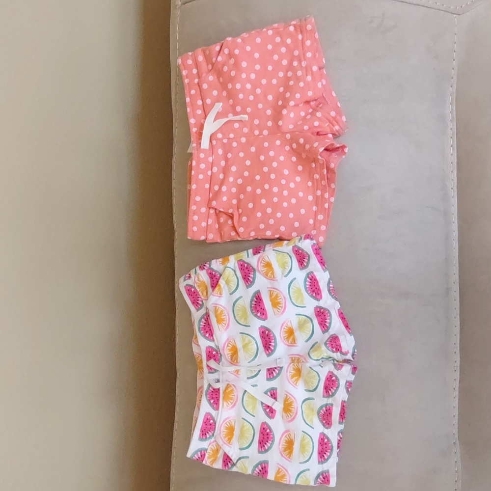 Carter's Cotton Shorts 2 Pairs
